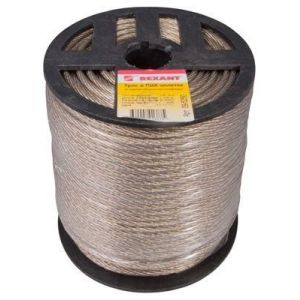 Трос стальной в ПВХ изоляции d5.0мм (уп.100м) REXANT 09-5250