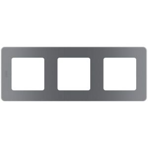Рамка 3-м Inspiria дым. IEK 673957