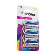 Элемент питания алкалиновый AA/LR6 BP-12 (блист.12шт) КОСМОС KOCLR6BL12