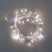 Гирлянда светодиодная «Нить» 10м 75LED бел. 1.7Вт 230В IP44 эффект мерцания провод прозр. Neon-Night 305-525