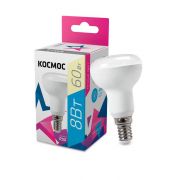 Лампа светодиодная R50 8Вт 220В E14 3000К Космос Lksm_LED8wR50E1430