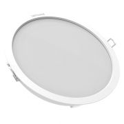 Светильник светодиодный Eco Class Downlight DL 840 WT 18Вт 4000К IP44 1710лм ДВО даунлайт кругл. встраив. ультратонкий LEDVANCE 4058075644274