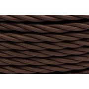 Провод ретро 3х2.5 матов. корич. (уп.20м) Bironi B1-435-72-20