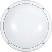 Светильник светодиодный 71 622 OBL-R1-7-4K-WH-IP65-LED-SNRV 7Вт 4000К IP65 520лм ЖКХ с оптико-акустич. датчиком круг бел. (аналог НПП) ОНЛАЙТ 71622