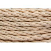 Провод ретро 2х1.5 матов. зол./песочн. (уп.20м) Bironi B1-424-719-20