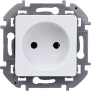 Розетка 1-м СП Inspiria 16А IP20 250В 2P механизм бел. IEK 673710